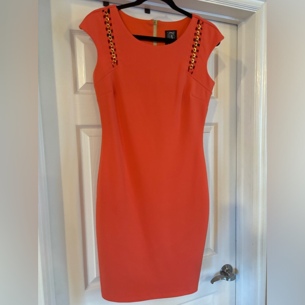 Jax Orange Maxi  Dress